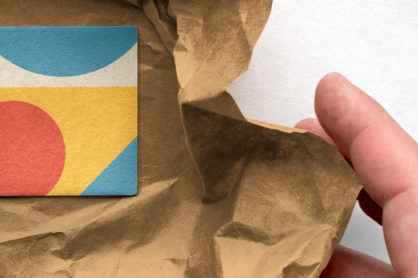 Textured Business Card Mockup No.02