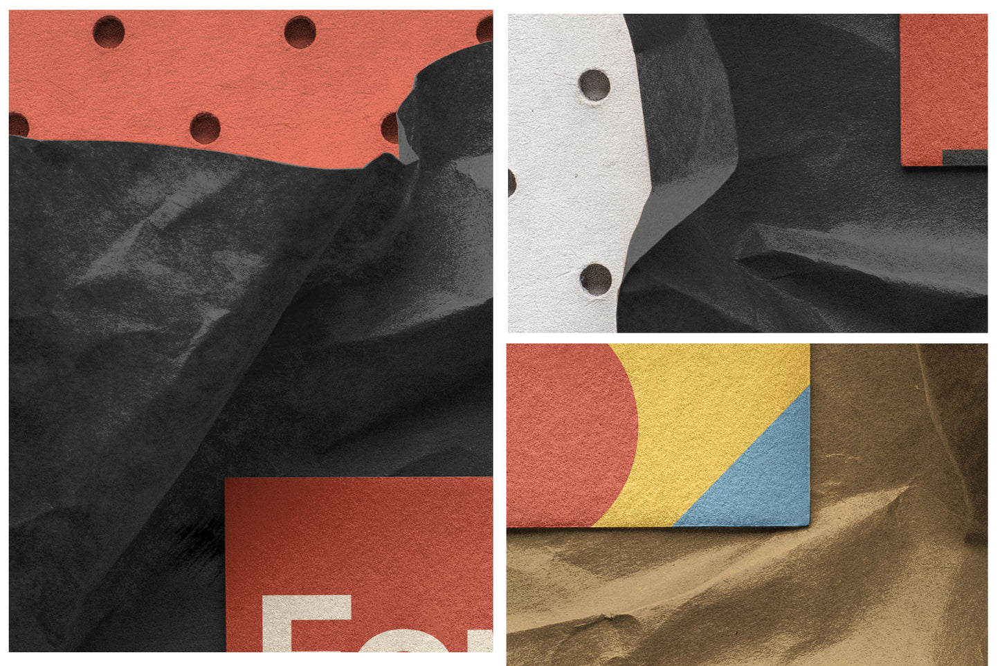 Textured Business Card Mockup No.02