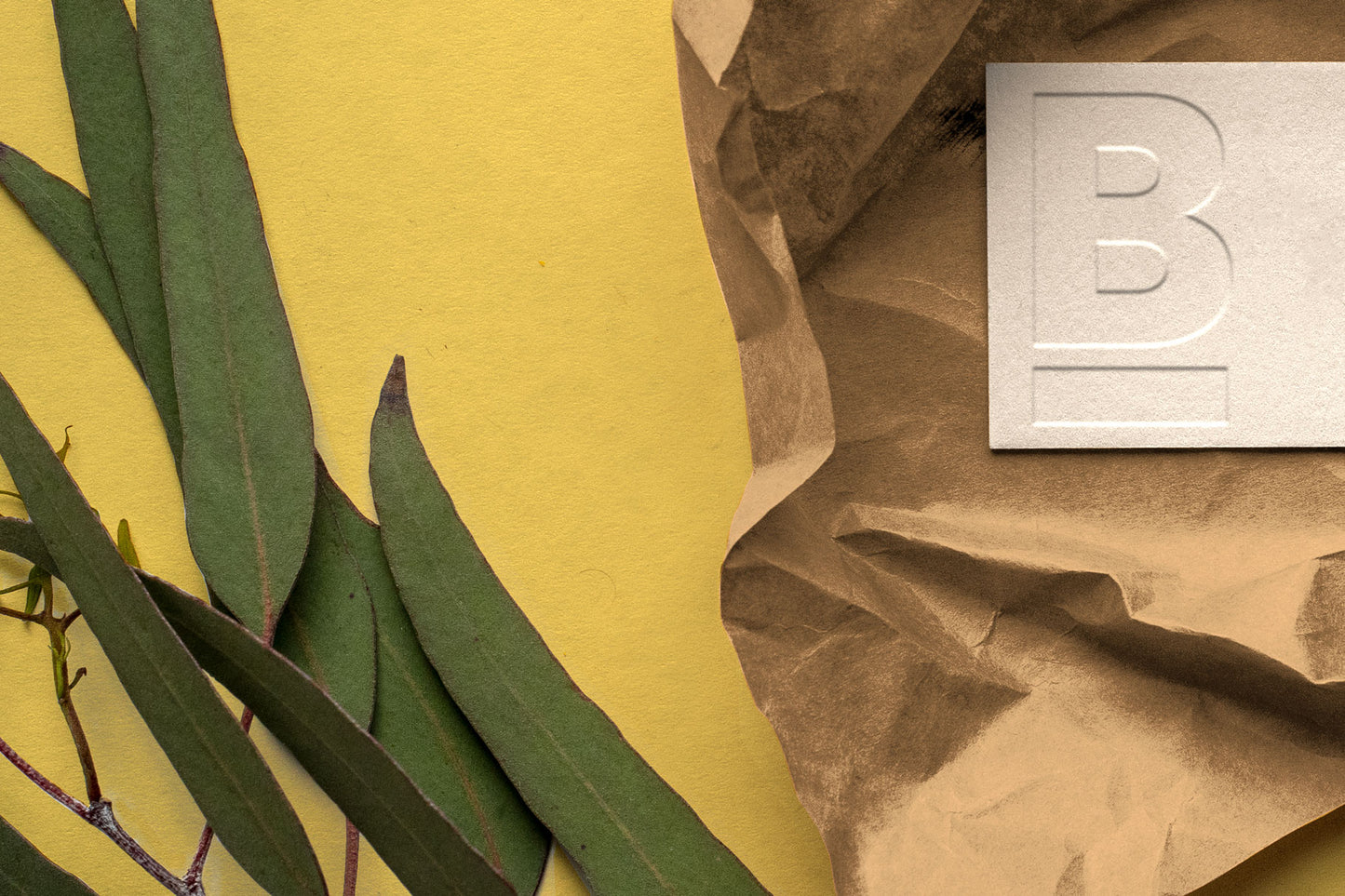 Textured Business Card Mockup No.02