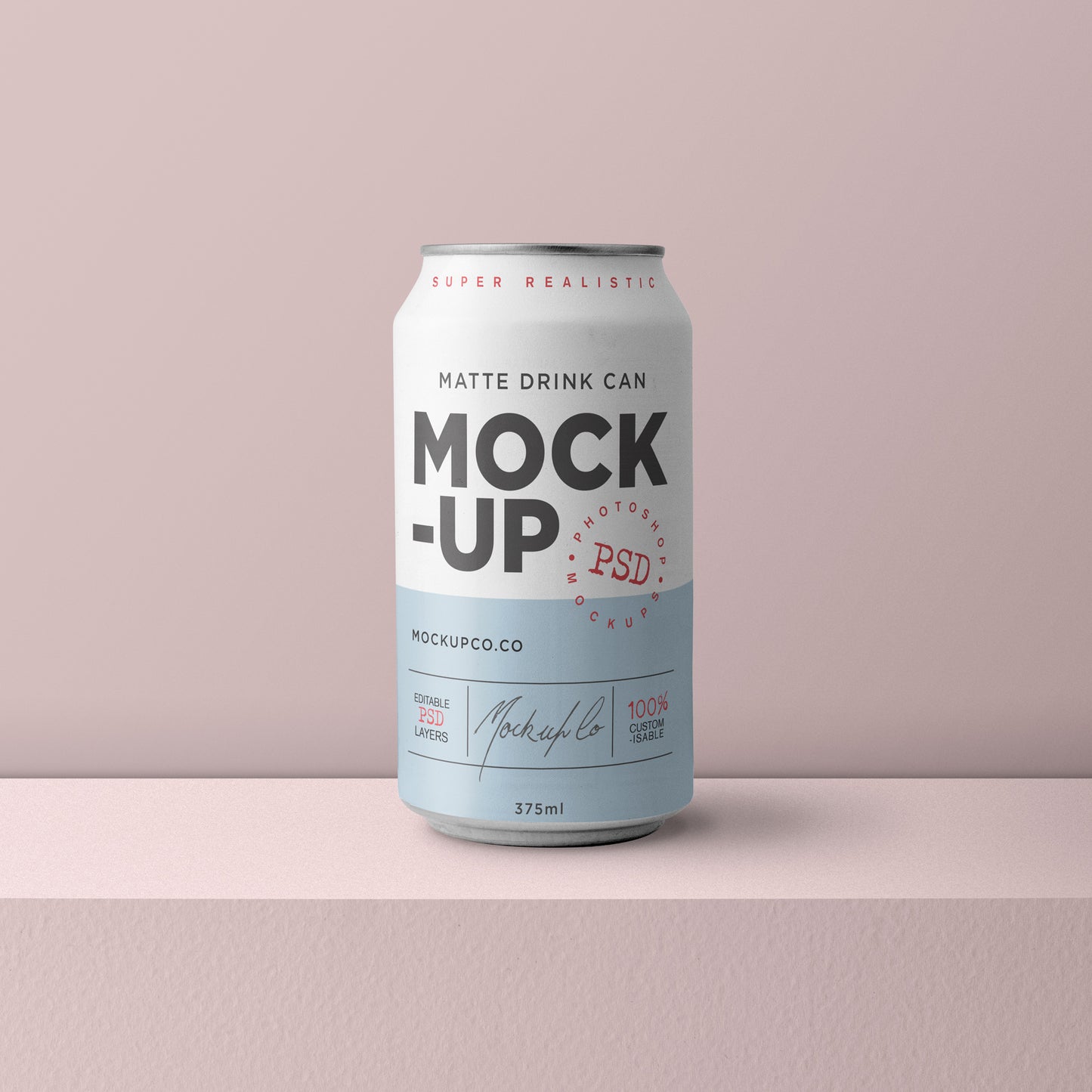 Drink Can Mockup Bundle