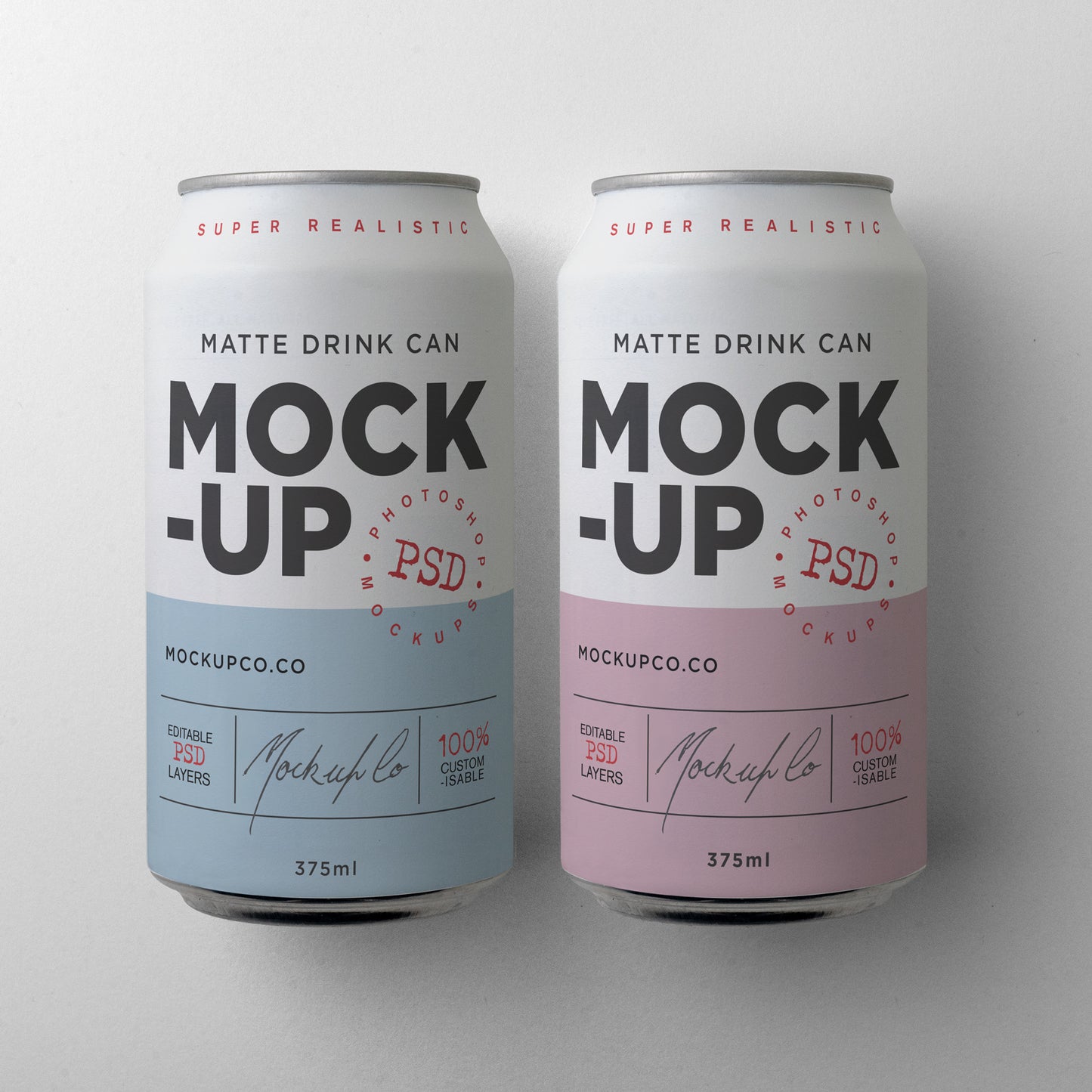 Drink Can Mockup