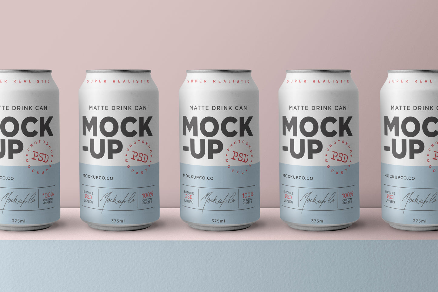 Drink Can Mockup Bundle