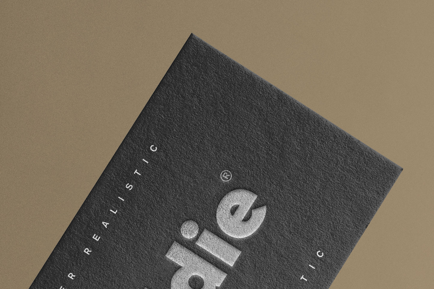 Textured Business Card Mockup No.01