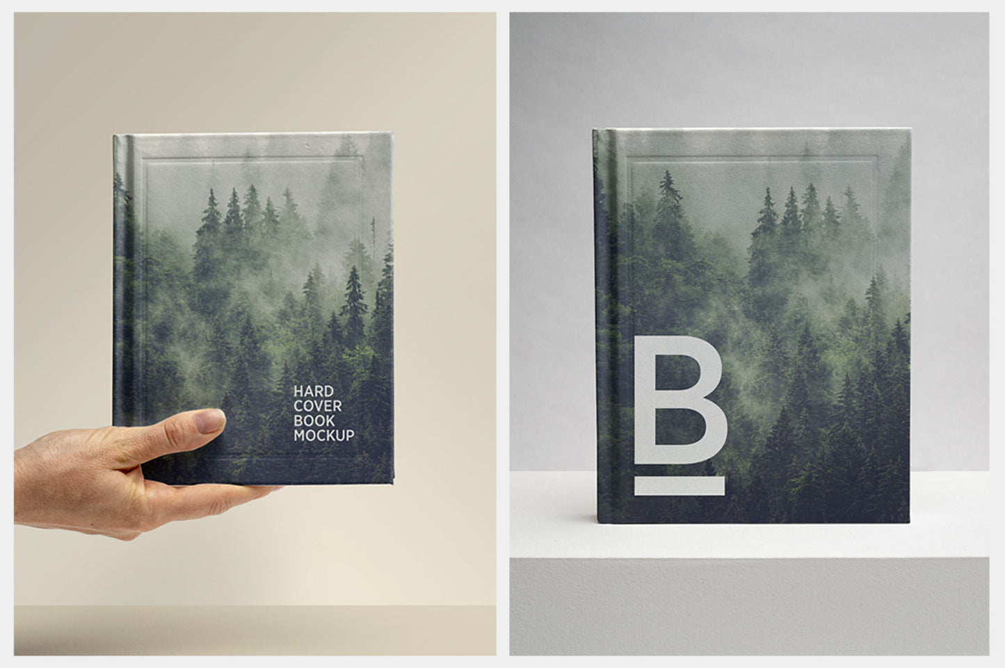 Hardcover Book Mockup Bundle