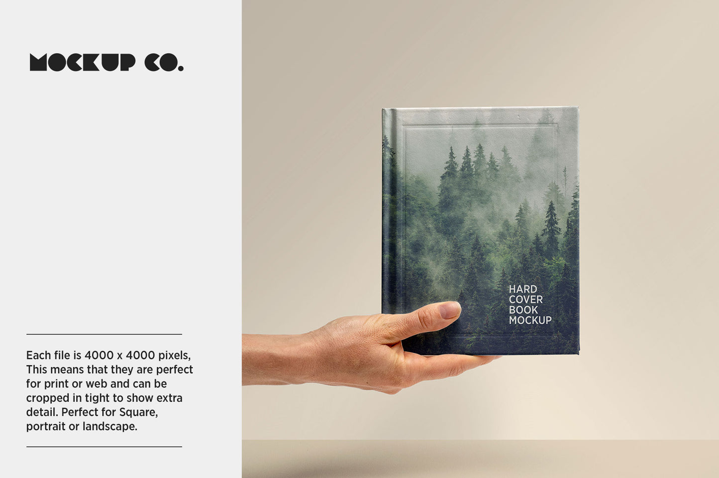 Hardcover Book Mockup Bundle